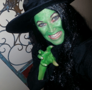 witch Halloween entertainer