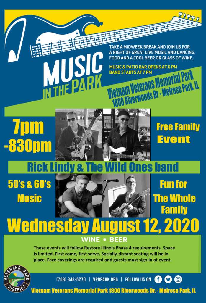 music in the park august 12 2020